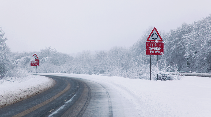 Wintery Road